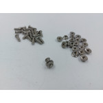 Side strip stainless retaining screws