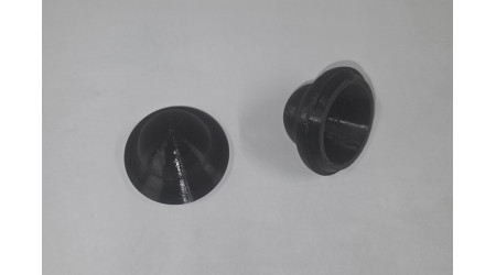 Rear shock absorbers top covers (pair)