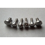 Hood-bin stainless steel fittings