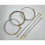 Brake pipe kit in copper-nickel (RHD Alpine S1-4)