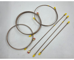 Brake pipe kit in copper-nickel (RHD Alpine S1-4) Brake pipe kit in copper-nickel (RHD Alpine S1-4)