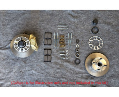 Front brake upgrade kit (13 inch) Front brake upgrade kit (13 inch)