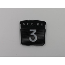 Motif badge - Series 3 Black Motif badge - Series 3 Black