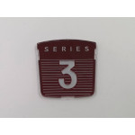 Motif badge - Series 3 Red