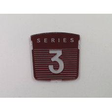 Motif badge - Series 3 Red Motif badge - Series 3 Red
