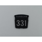 Motif badge - Sunbeam 331 (Tiger)