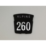 Motif badge - Alpine 260 (Tiger)