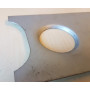 Chassis centre outrigger 4-hole plate