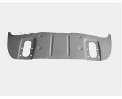 Bonnet hinge panel