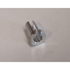 Handbrake cable clamp sleeve