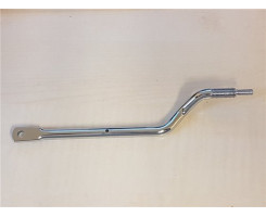 Convertible soft-top tension rod (left side)