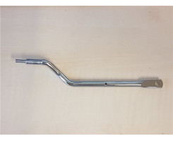 Convertible soft-top tension rod (right side)