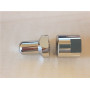 Convertible soft-top rod spigot and lock-nut