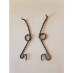 Convertible soft-top tension rod springs (pair)
