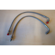Front Brembo brake hoses (stainless braided)