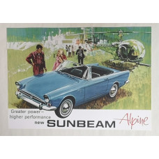 Alpine and helicopter