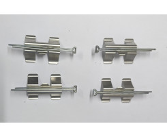Brake pad pins and springs 